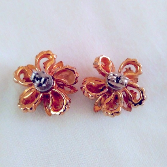 ⭐Antique⭐️Gold and Pearl Earrings - Picture 4 of 7